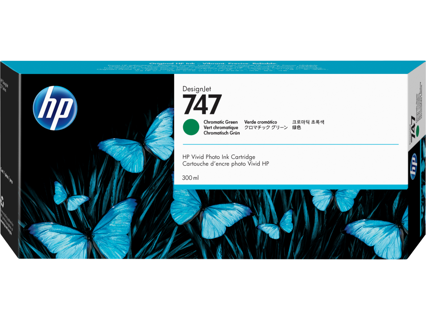 HP NO.746 原廠豔綠色(CG)高容量墨水匣P2V84A (300ml) For:HP Z9 HP NO.746 原廠豔綠色(CG)高容量墨水匣P2V84A (300ml) For:HP Z9